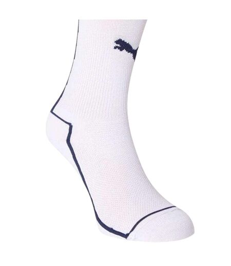 Unisex Adult 2024 Italy Football Socks White Navy Puma