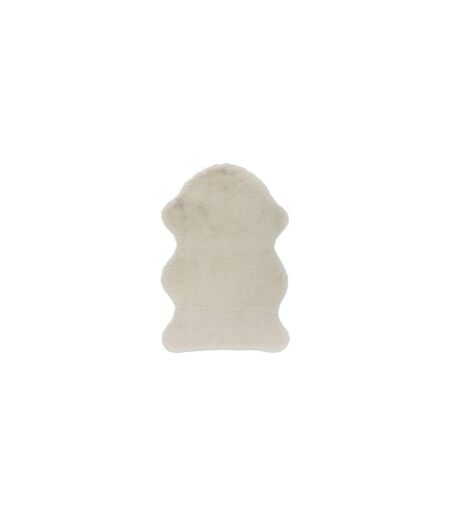 Tapis Imitation Fourrure Kunda 60x90cm Ivoire