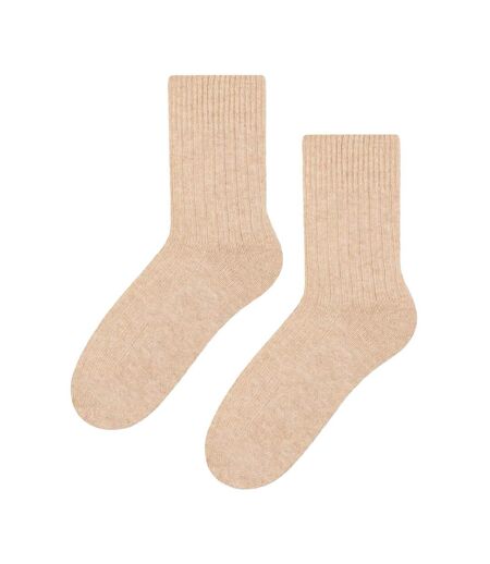 Steven - 3 Paires Femme Chaussettes Laine Mi-mollet Respirant Chaudes