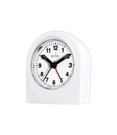 Acctim Palma Beep Beep Alarm Clock (White) (One Size) - UTST6165