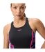 Ensemble De Tankini Motif/style Imprimé Femme Anthracite Rose Imprimé Speedo-4