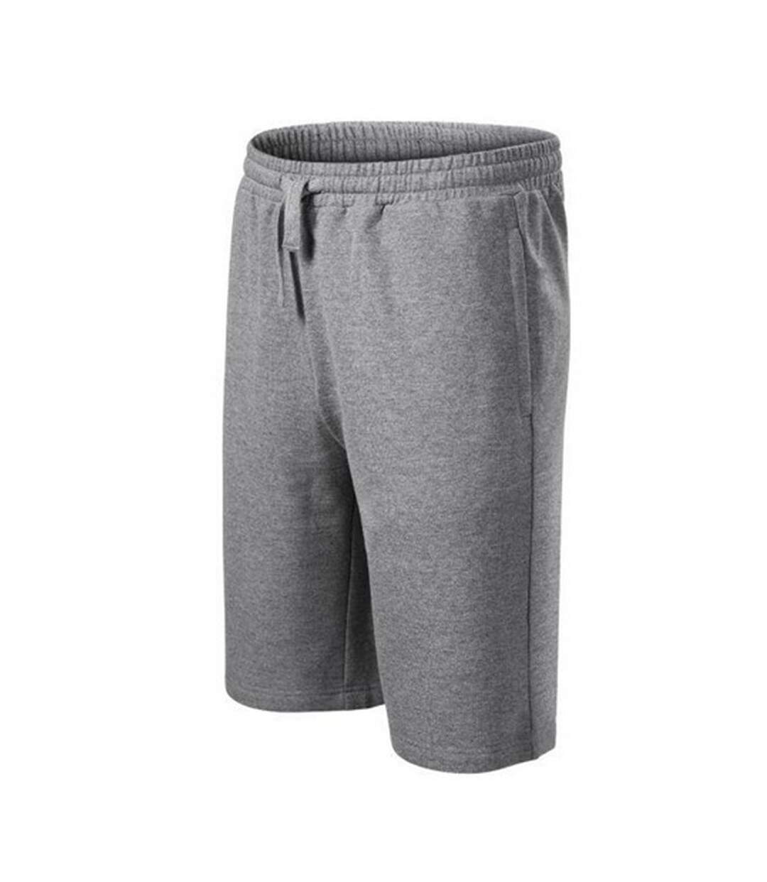 Short Comfy Homme Gris Malfini-3