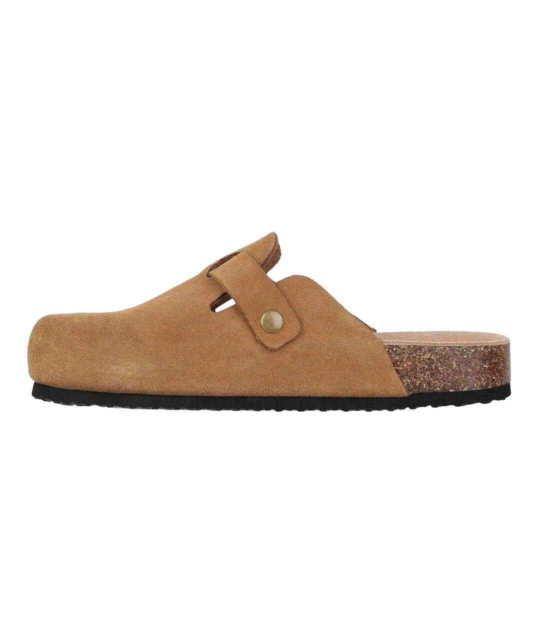 Womens/ladies Leather Mule Sandals Tan Jack Wills-3