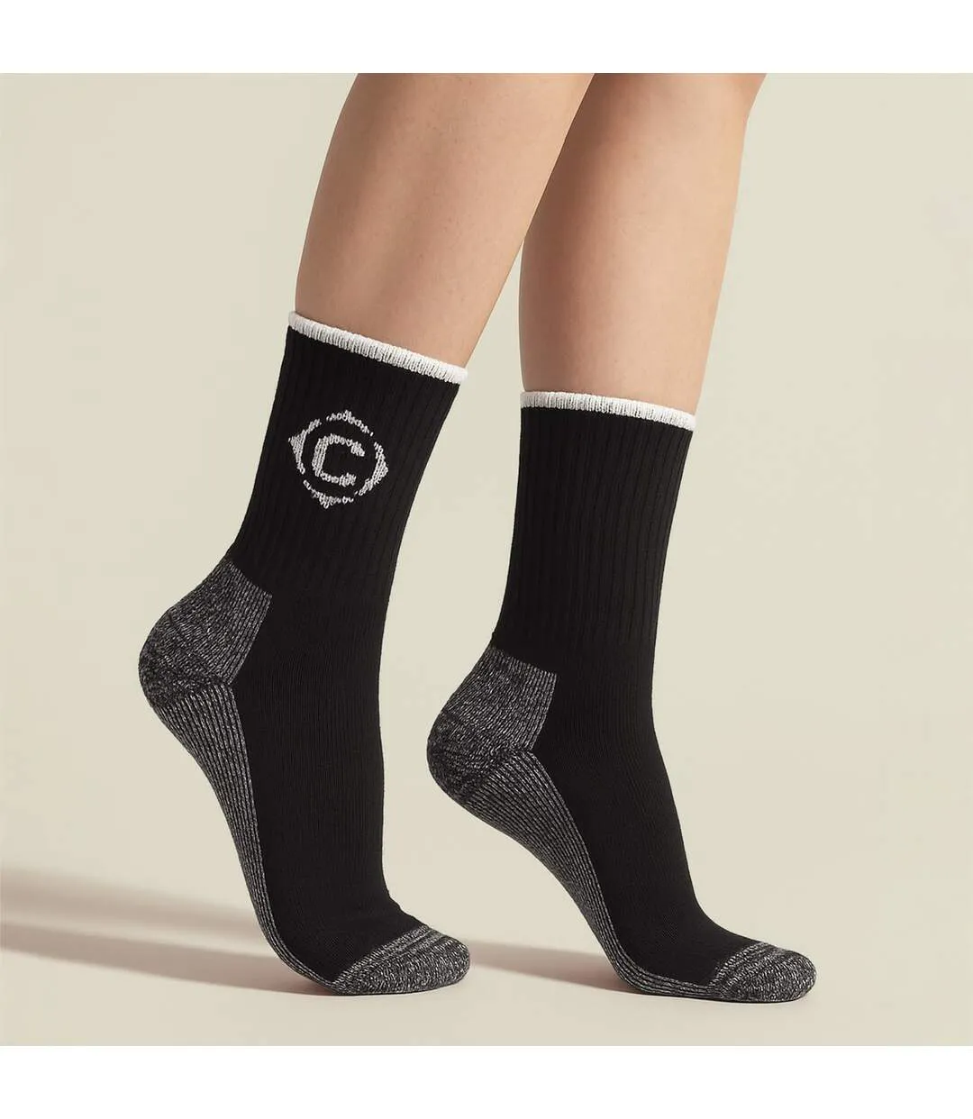 3 Pairs Ladies Heavy Duty Cushioned Hiking Socks with Reinforced Heel & Toe-3