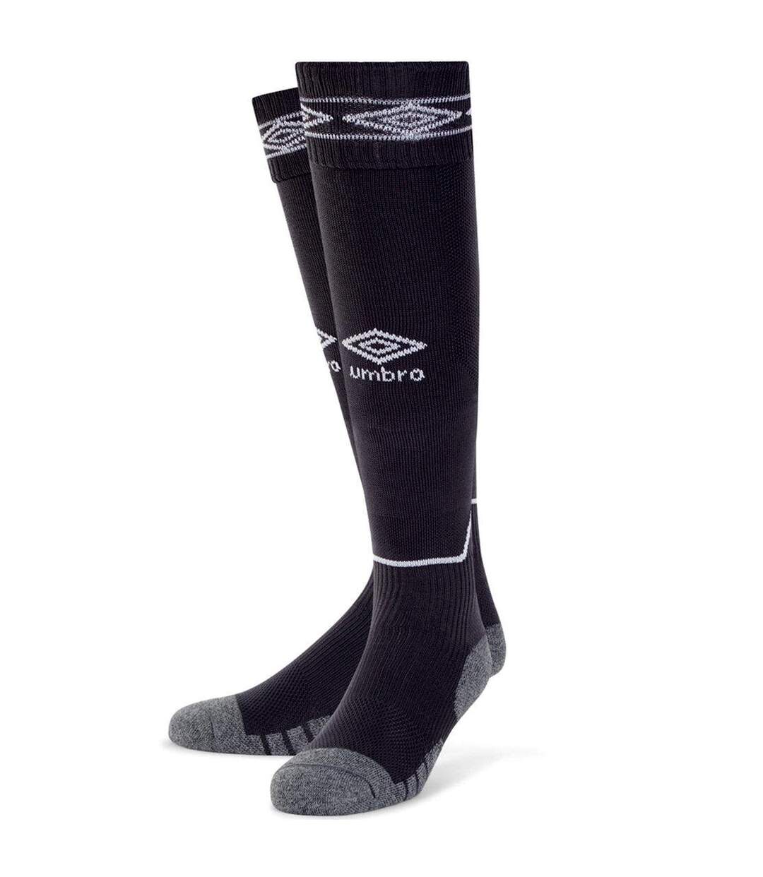 Umbro - Chaussettes de foot DIAMOND (Carbone / Blanc) - UTUO227-2