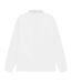 T-shirt de rugby à manches longues en coton homme blanc Front Row-2