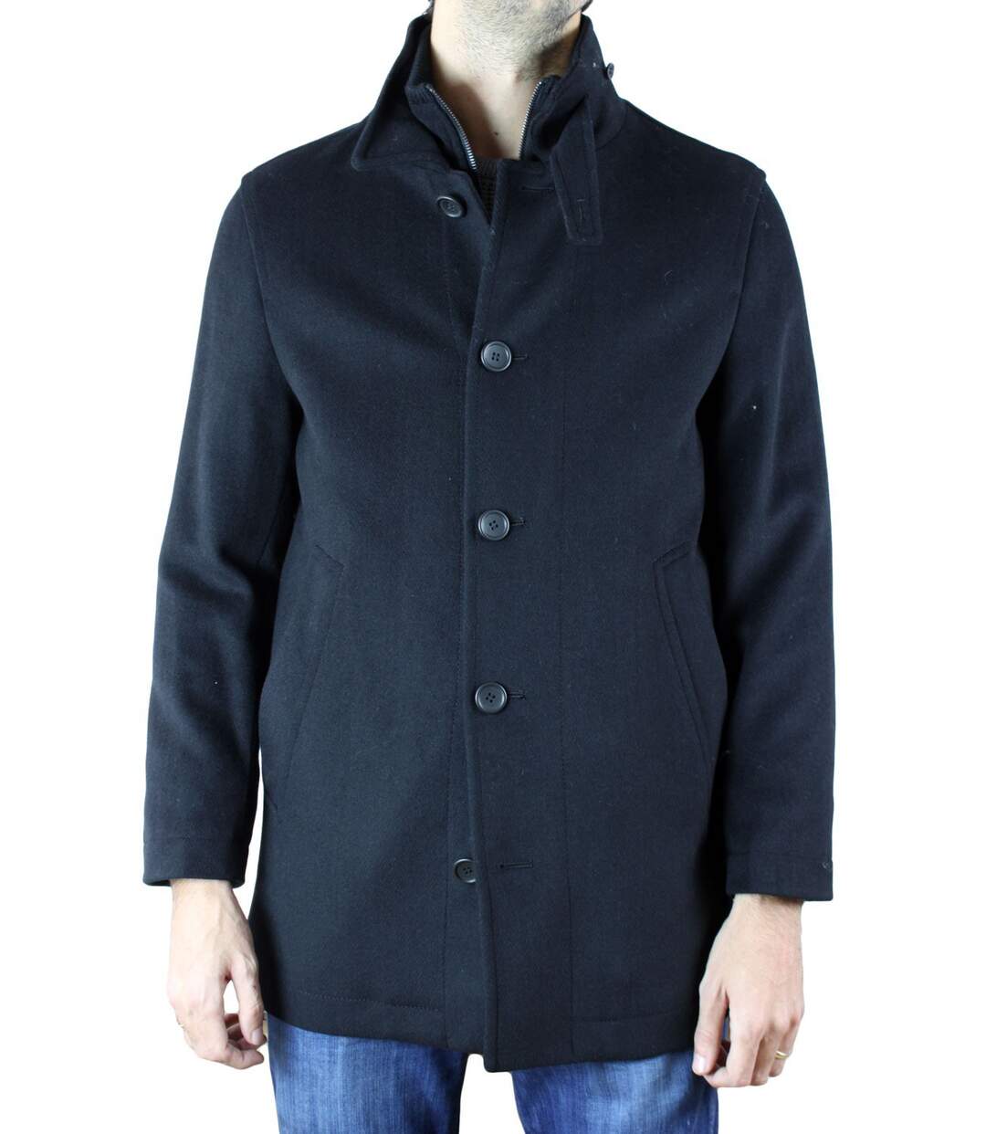 Manteau en laine-1