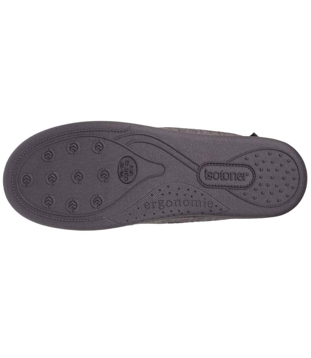 Isotoner Chaussons Mocassins homme velour ultra doux-4