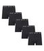 5 Pack Mens Boxers GALAN - Soft Breathable Cotton Everyday Underwear-1