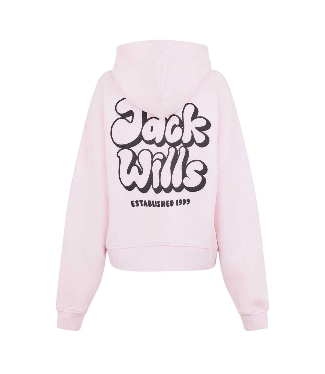 Sweat À Capuche Femme Rose Jack Wills-2