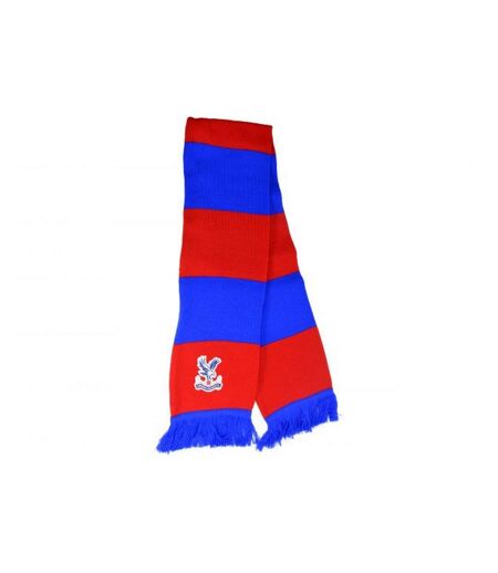 Crystal Palace FC Bar Scarf (Red/Blue) (One Size) - UTBS3594