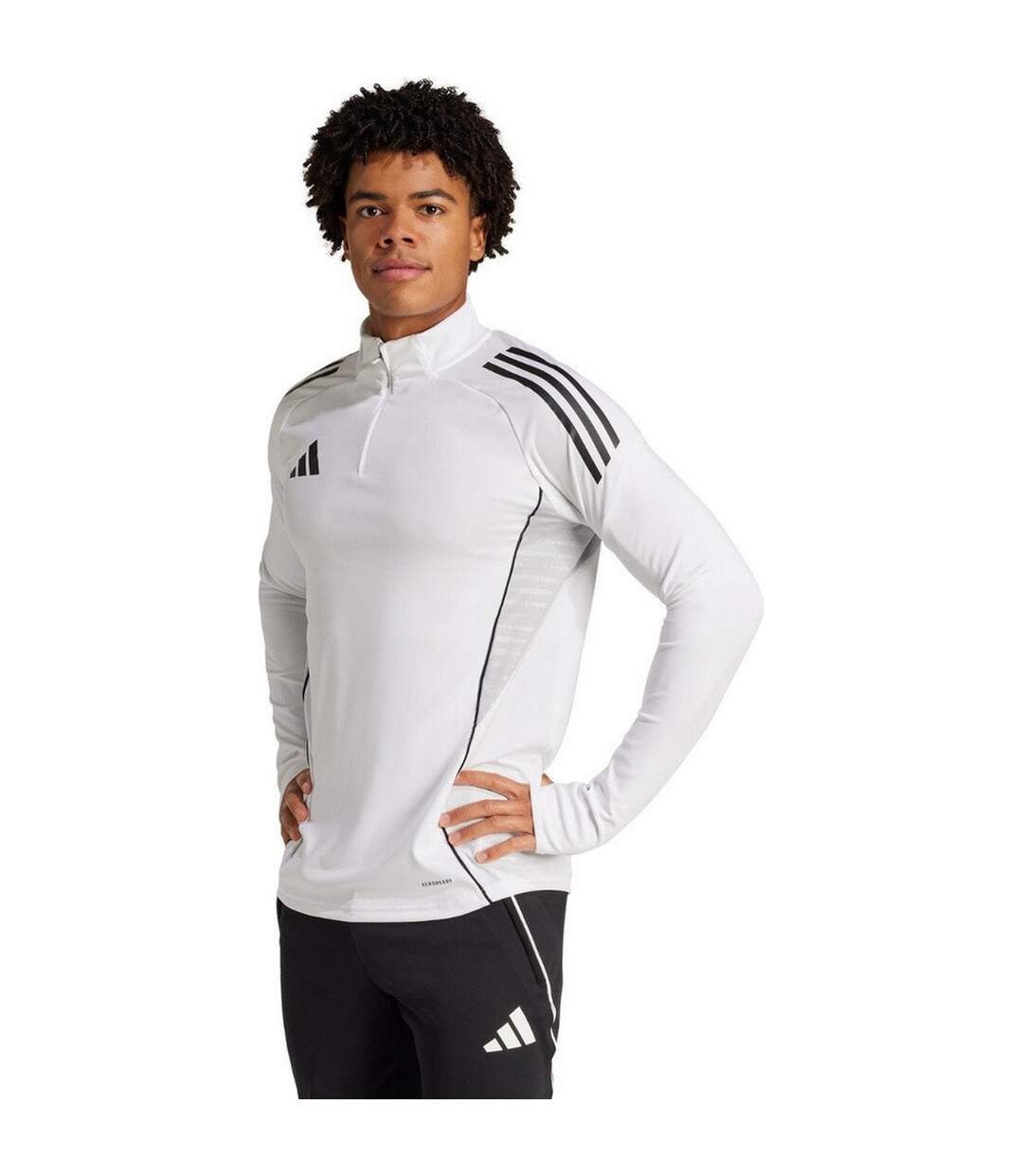 Haut Entraînement Tiro Competition Homme Blanc Adidas-1