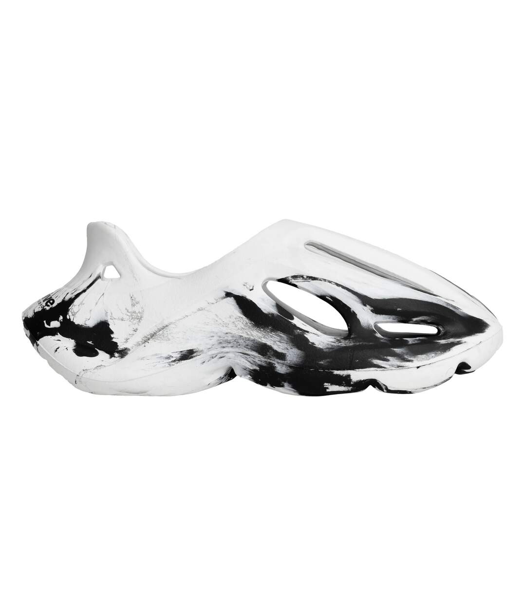 Baskets Split Brush Homme Noir Blanc Archive-1