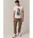 tshirt col rond avec imprimé hipster et lettrage sur le devant HIPSTER-4