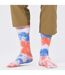1 Pack Multi-Coloured Tie Dye Socks for Men and Women-3