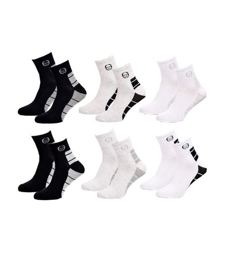 Chaussettes homme Sergio Tacchini Socquettes QUARTER - Pack de 12