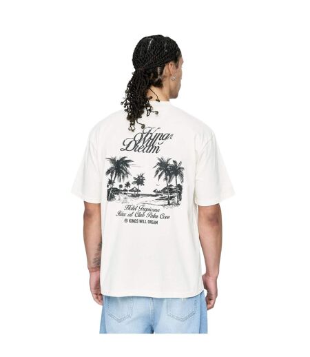 Mens Studio Hotel Tropicana T-shirt White Kings Will Dream