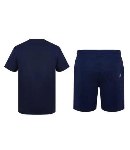 Mens T-shirt & Shorts Set Set Navy SoulCal