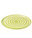 Assiette de Présentation en Céramique Granada Rayure 34cm Vert-2