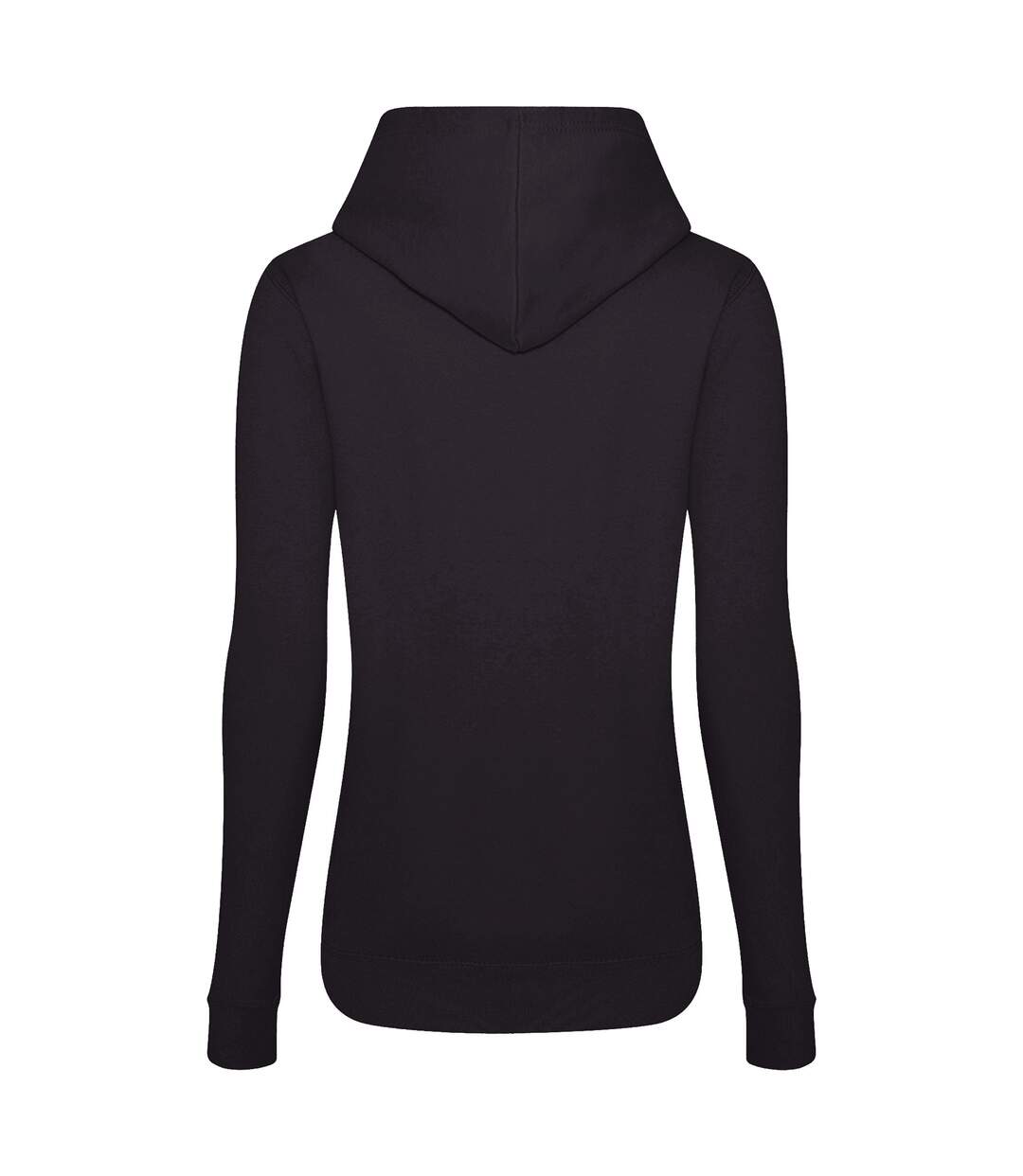 AWDis Just Hoods Womens/Ladies Girlie College Pullover Hoodie (Black Smoke) - UTRW3481