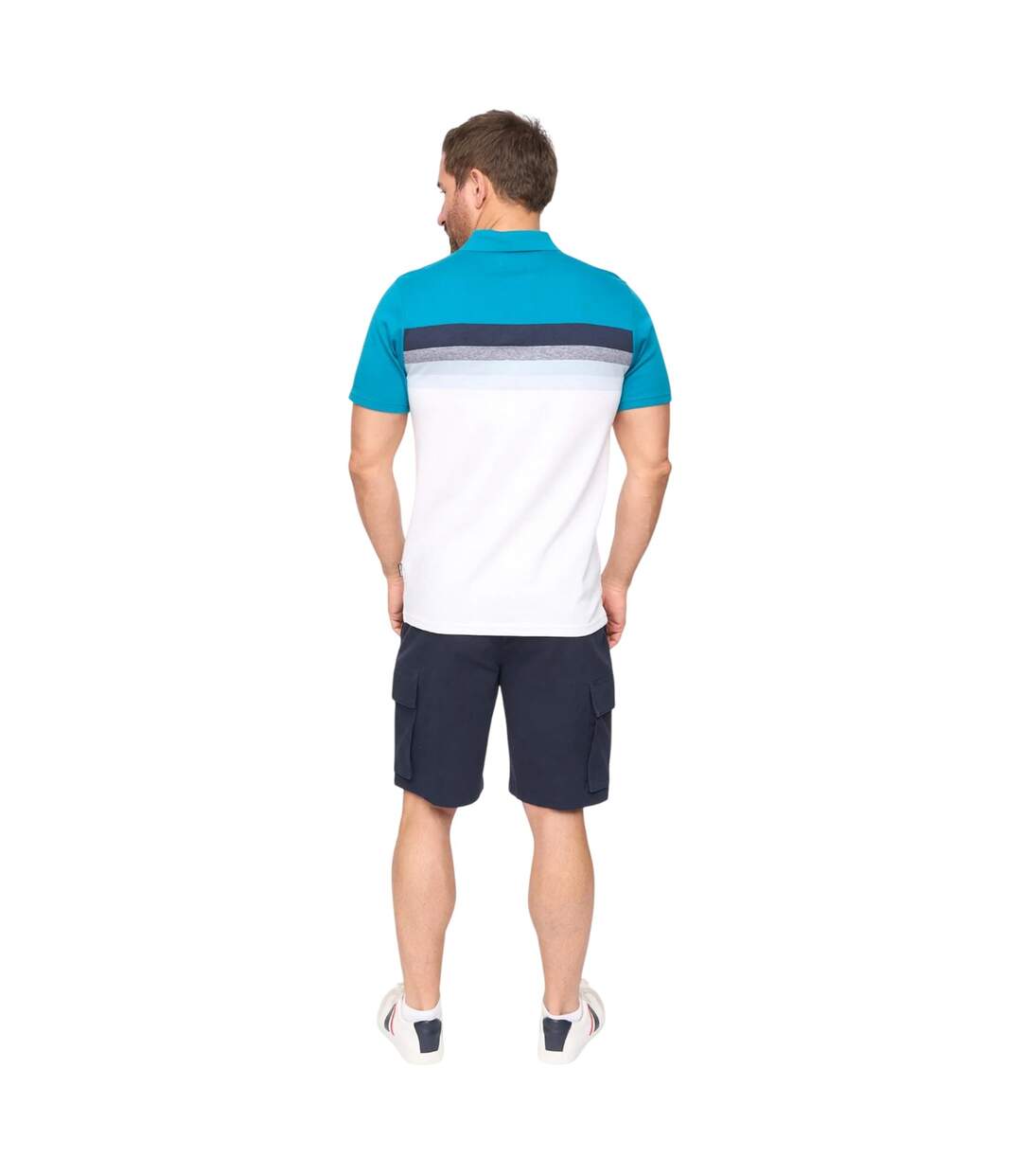 Polo Danson Homme Bleu Vif Bewley & Ritch-3