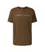 T-Shirt marron homme tommy hilfiger reg linearss-1