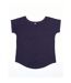 Womens/ladies Relaxed T-shirt Navy Mantis-2