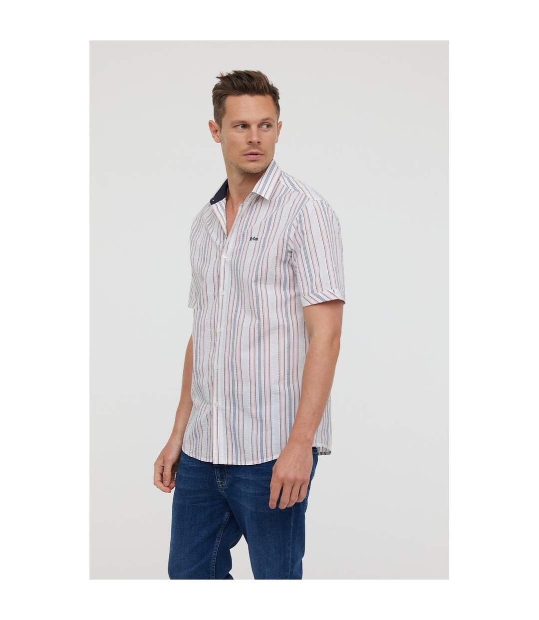 Chemise manches courtes coton regular DAYU MC