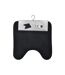 Tapis Contour WC Vitamine II 45x45cm Noir-2