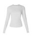 T-shirt Manches Longues Femme Gris Clair Chiné Sweaty Betty-2