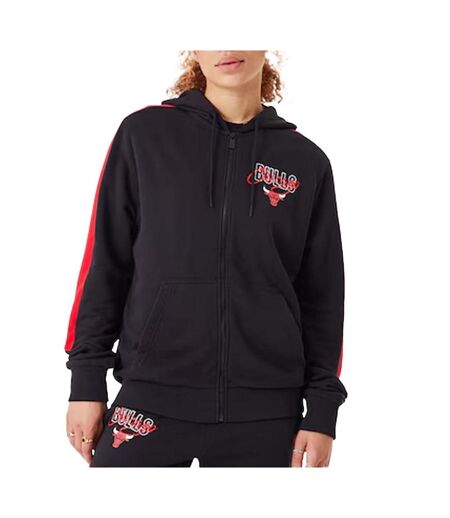 Sweat noir/rouge mixte new era script - l