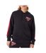 Sweat noir/rouge mixte new era script - l-1