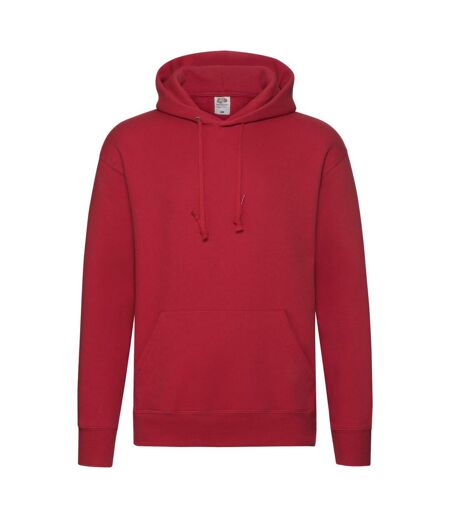 Sweat À Capuche Premium Homme Rouge Fruit Of The Loom