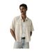 Chemise Manches Courtes Motif/style Entrecroisé Homme Blanc Levis-1