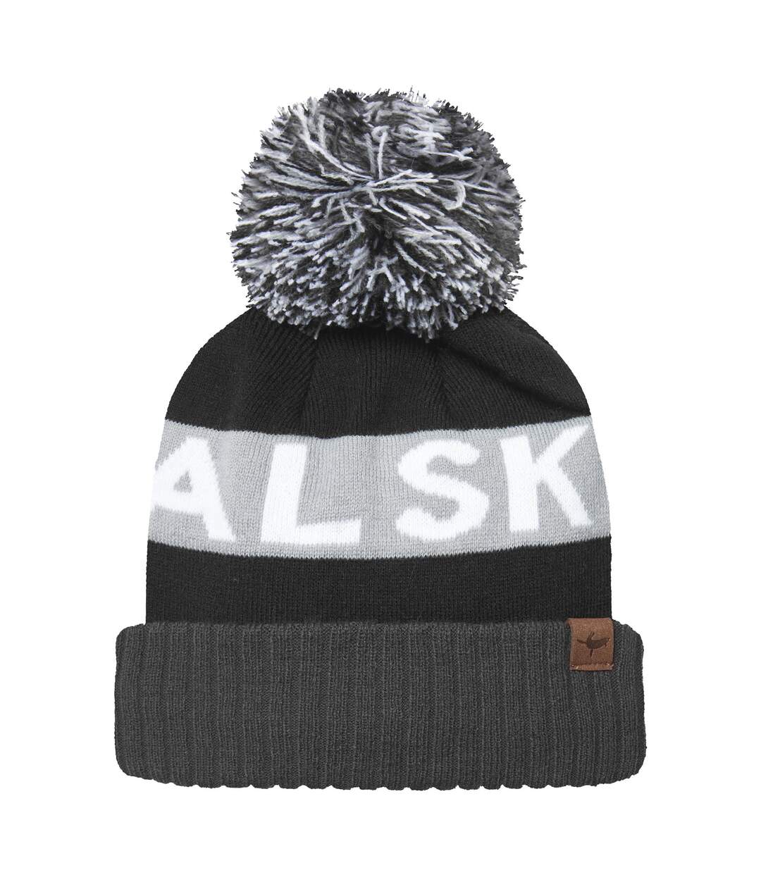 Water Repellent Cold Weather Bobble Hat for Men and Women-1