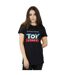 Disney Womens/Ladies Toy Story Cartoon Logo Cotton Boyfriend T-Shirt (Noir) - UTBI47072-2