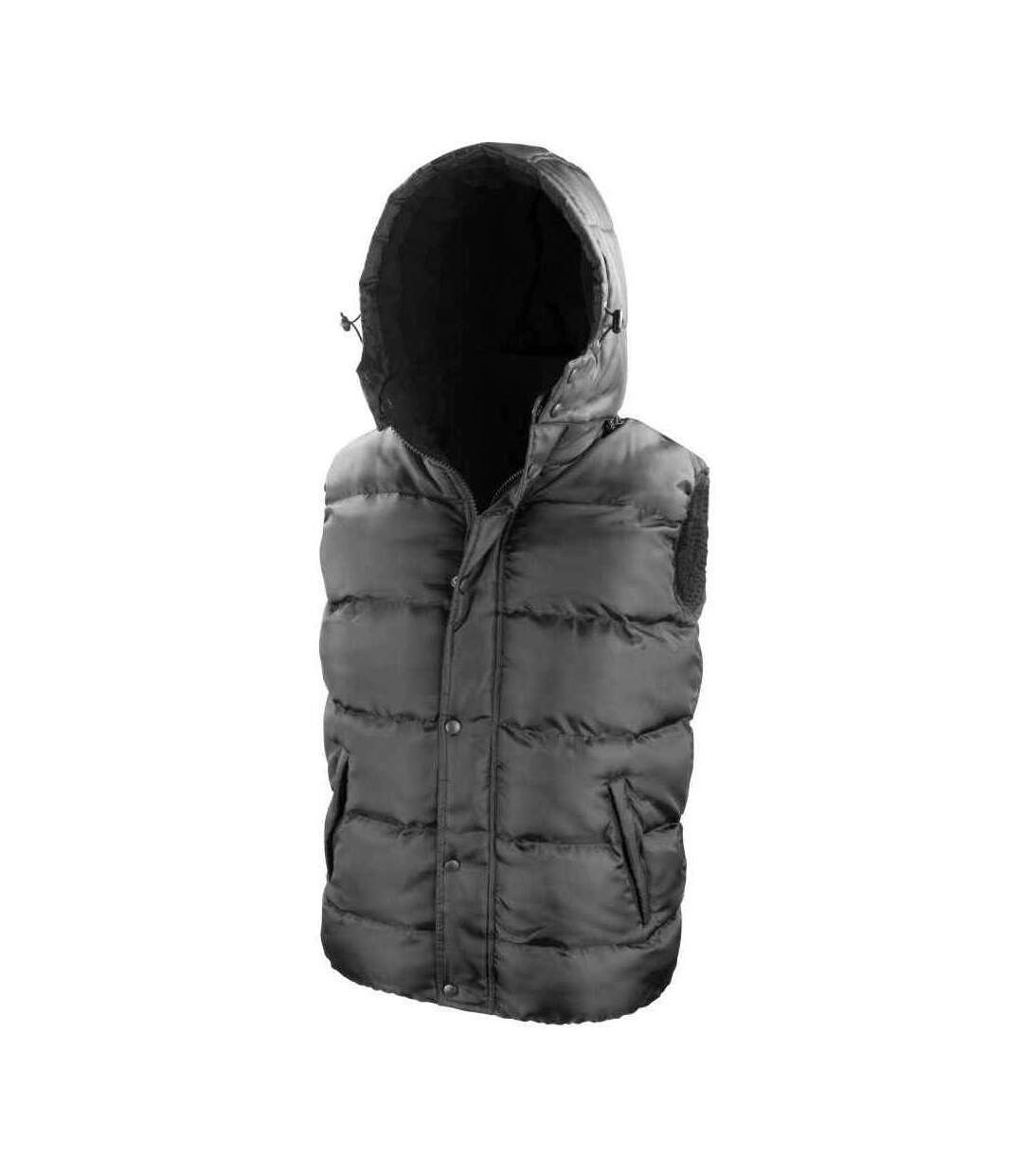 Unisex adult nova padded vest black Result Core