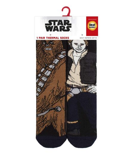 Mens Star Wars Socks | Heat Holders Lite | Novelty Thermal Socks for Winter