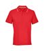 Polo Palermo Adulte Rouge Vif Blanc SOLS-1