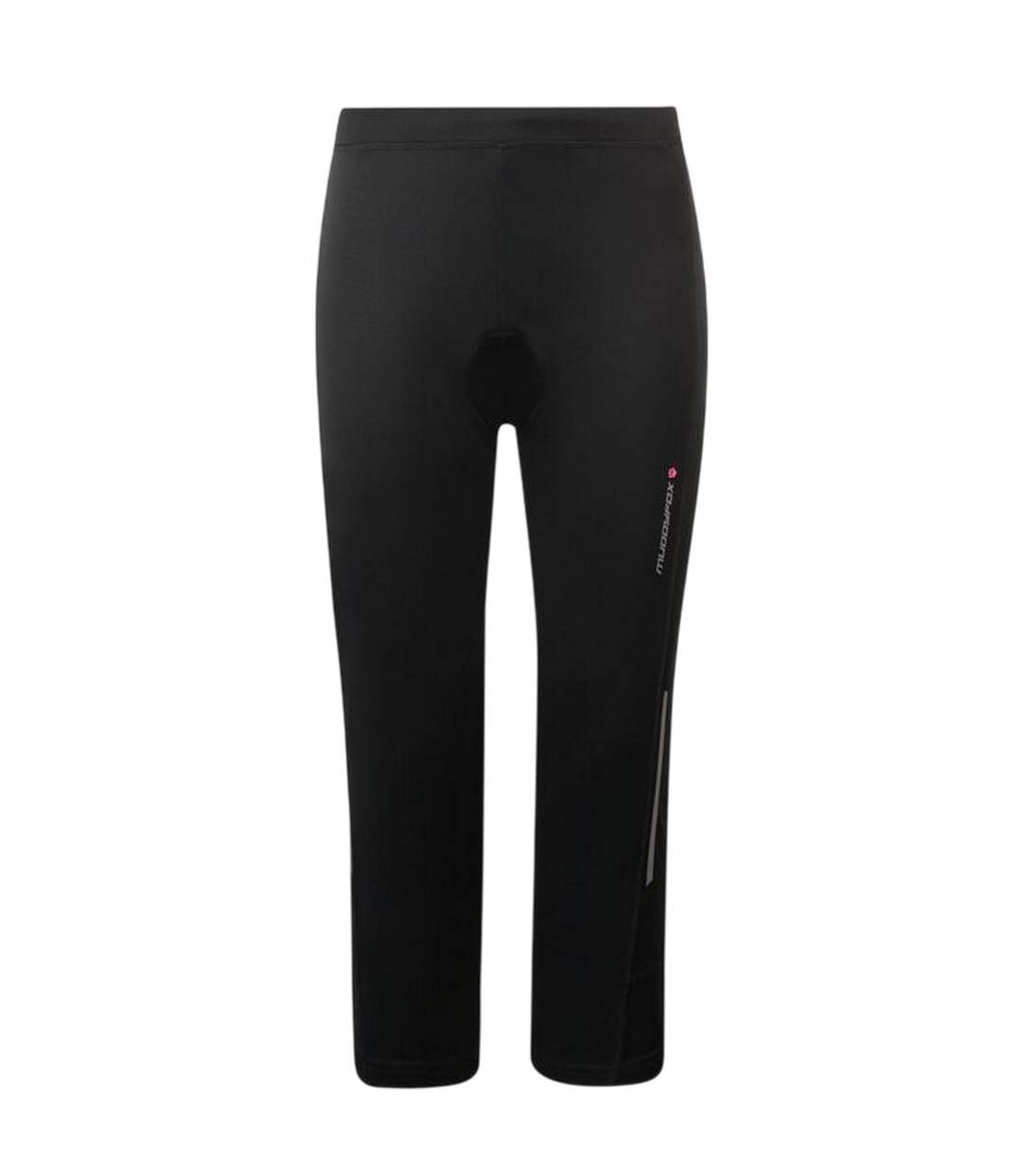 Womens/ladies Cycling Capri Shorts Black Muddyfox-2