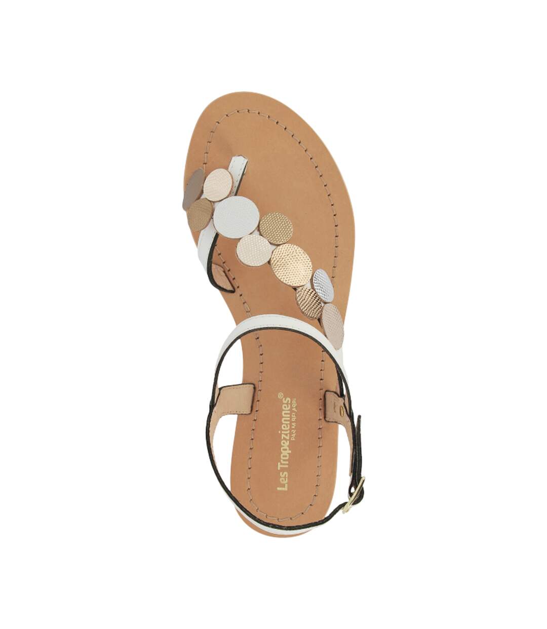 Sandales Plates Cuir Les Tropeziennes Holly-4