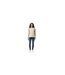 Womens/ladies Textured Crew Neck Vest Top Vintage White Jack Wills-1