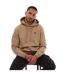 Sweat À Capuche Style Badge Homme Brun-beige Tommy Hilfiger-1