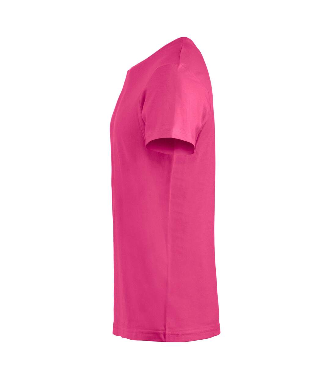 T-shirt Homme Rose Cerise Vif Clique-3