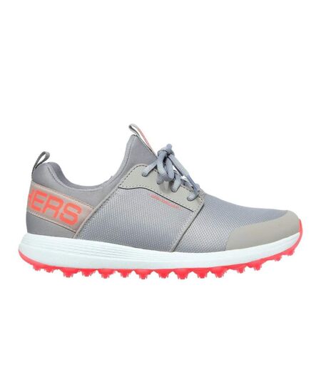 Skechers Womens/Ladies Go Golf Max Sport Sneakers (Gray/Coral) - UTFS9958