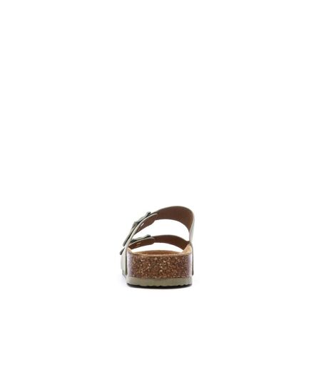 Sandales kaki femme chattawak orphée