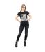 Disney Femme/Les femmes - T-shirt en coton Mickey Mouse à quatre dos (Noir) - UTBI31052-4