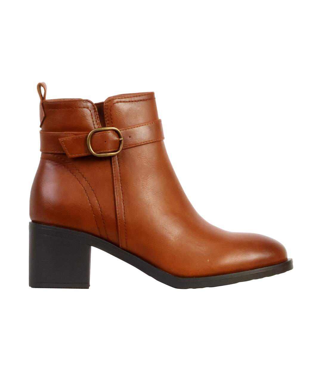 Bottines à Talon Zip Super Mode-2