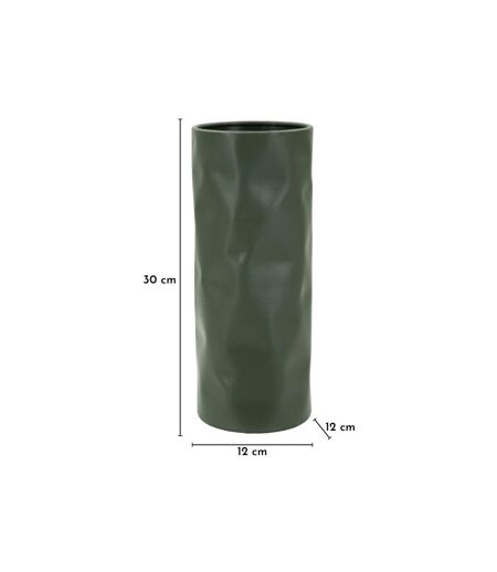 Vase Design Martelé Norimberga 30cm Vert