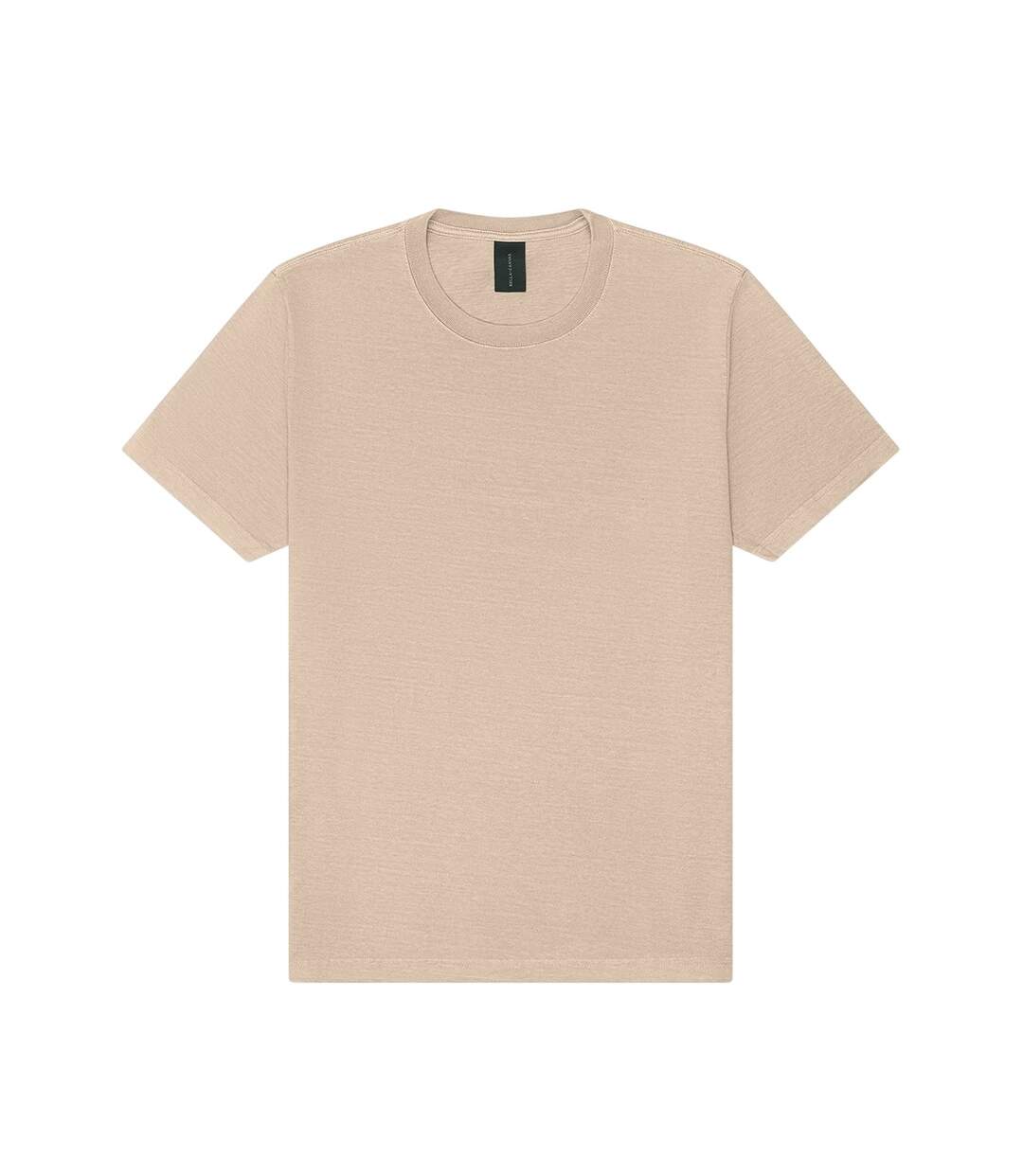 Unisex Adult Heavyweight T-shirt Khaki Brown Bella + Canvas-2